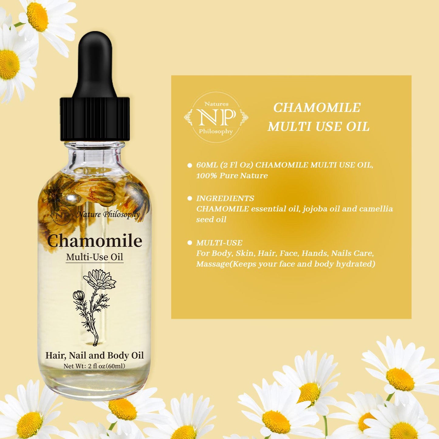 Natures Philosophy Flora Multi-Use Oil Set (60ml*3)