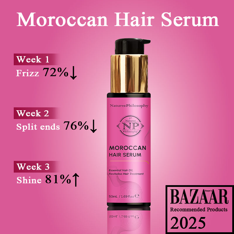 [BAZZAR 2025 Recommended Product] NP Moroccan Hair Serum for Women