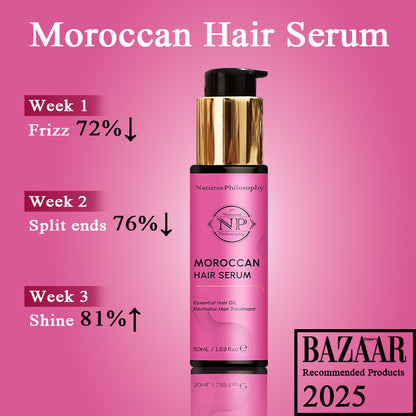 [BAZZAR 2025 Recommended Product] NP Moroccan Hair Serum for Women